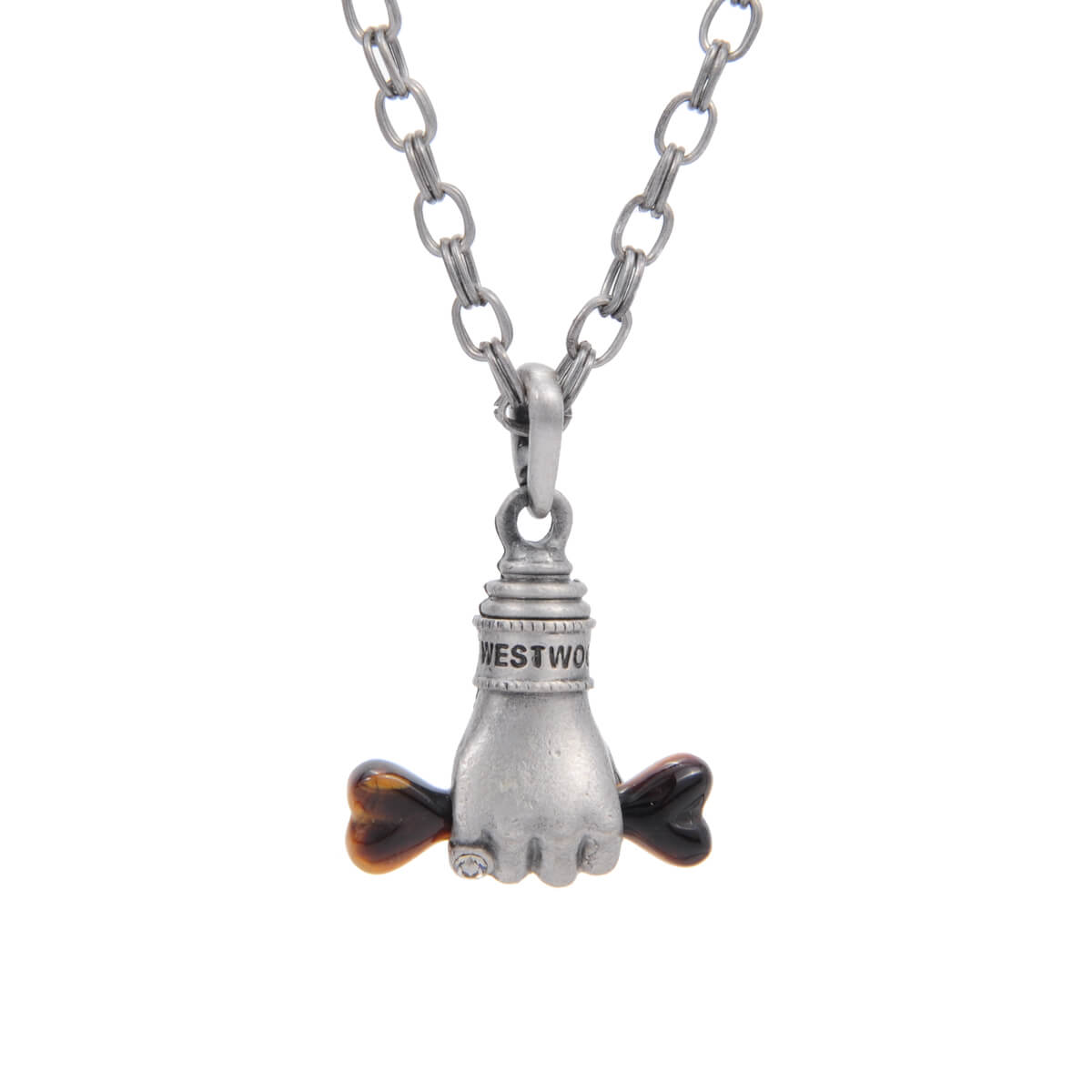 Bone In Hand Necklace