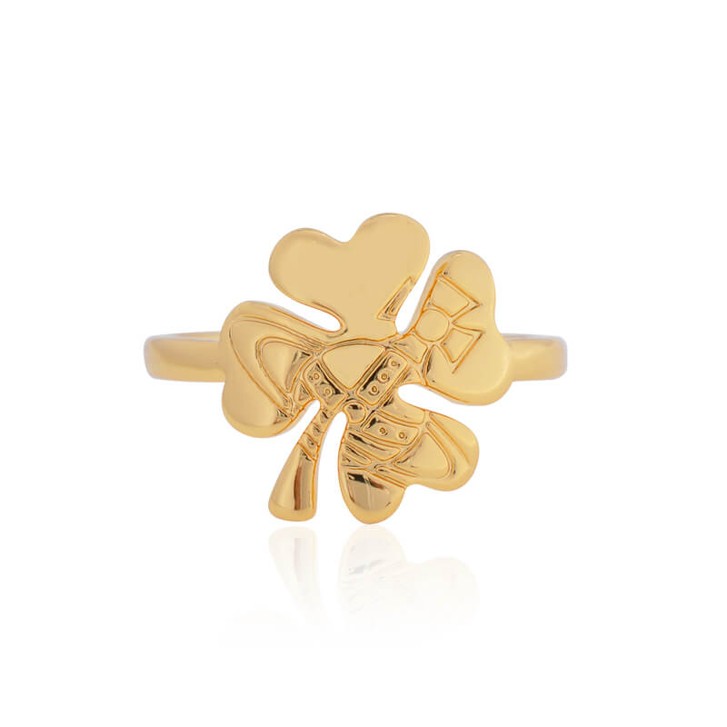 MOUNIA Four Leaf Clover Ring