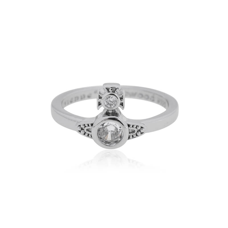 LONDON Zirconia Small Saturn Ring