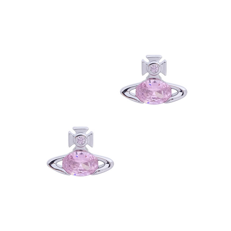 ALLIE Oval Zirconia Earrings