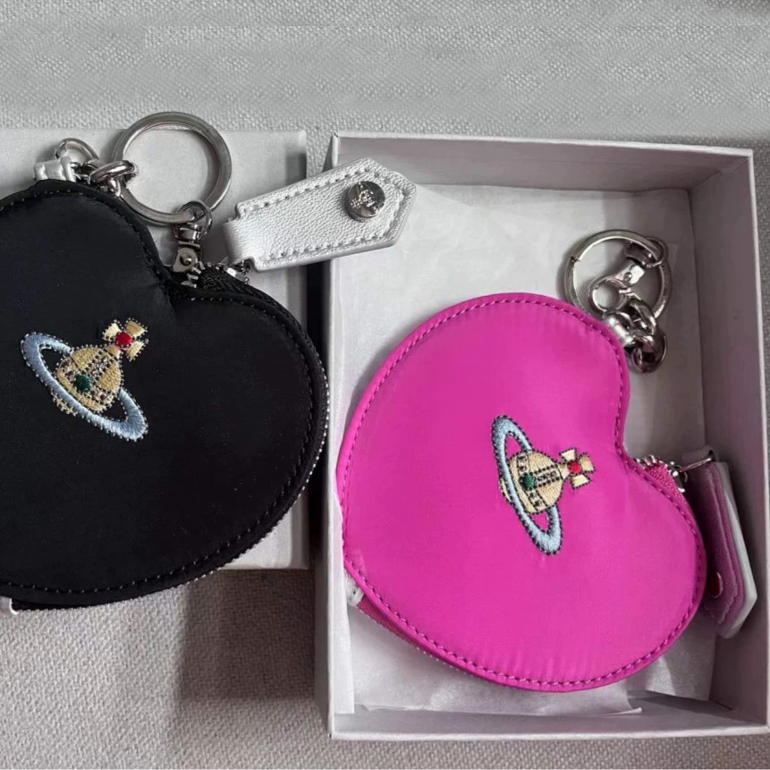 Love Embroidery Saturn Wallet