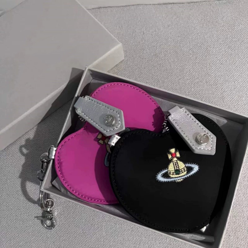 Love Embroidery Saturn Wallet