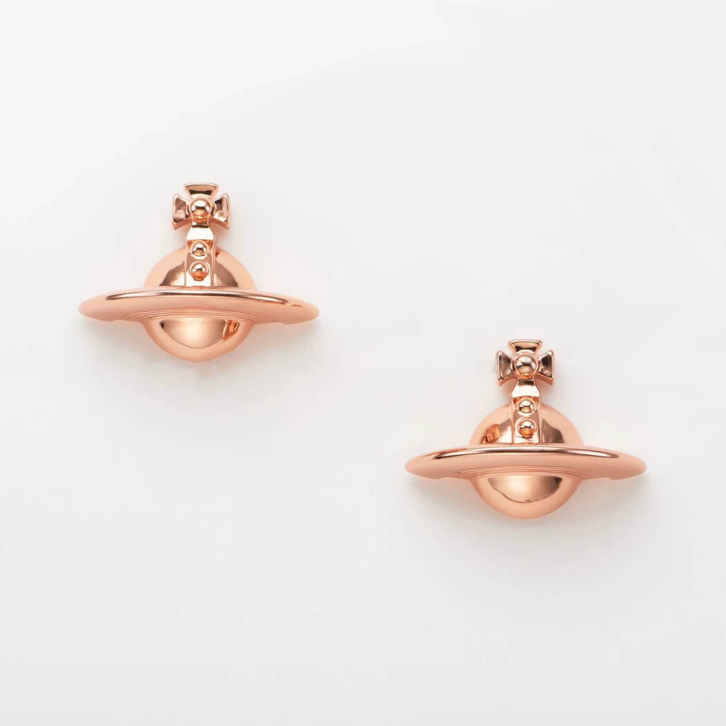 NANA Classic Half Face Saturn Earrings