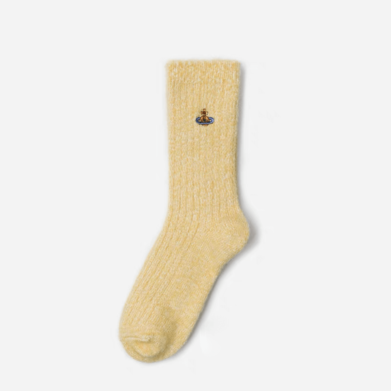 Furry Solid Color Saturn Socks