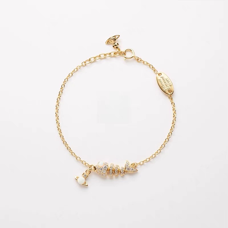 Lyall Fishbone Diamond Pendant Necklace