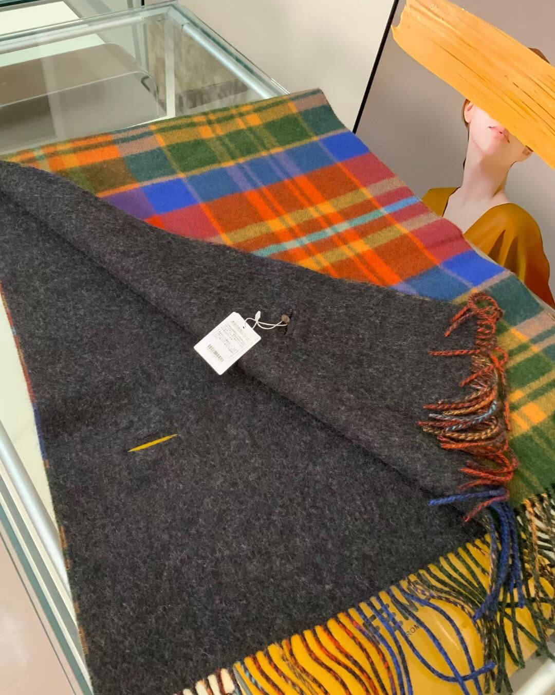 Tartan Poncho