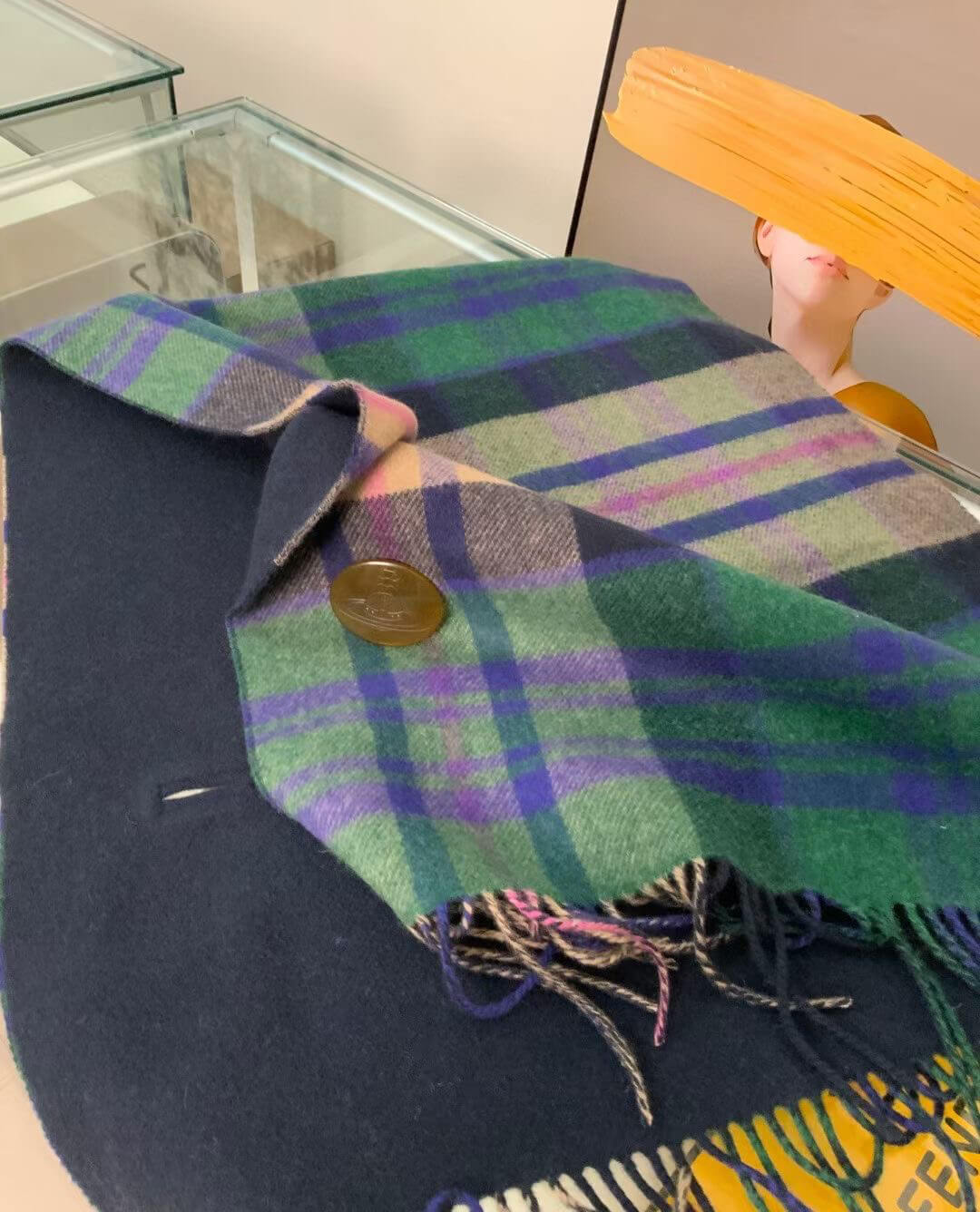 Tartan Poncho