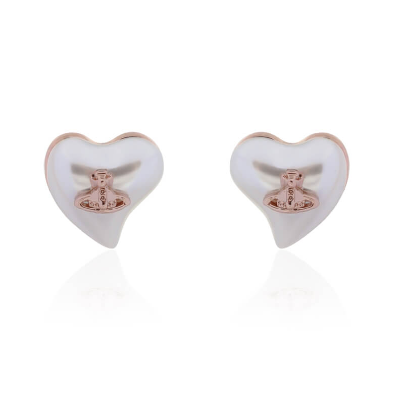 Resin Heart Earrings