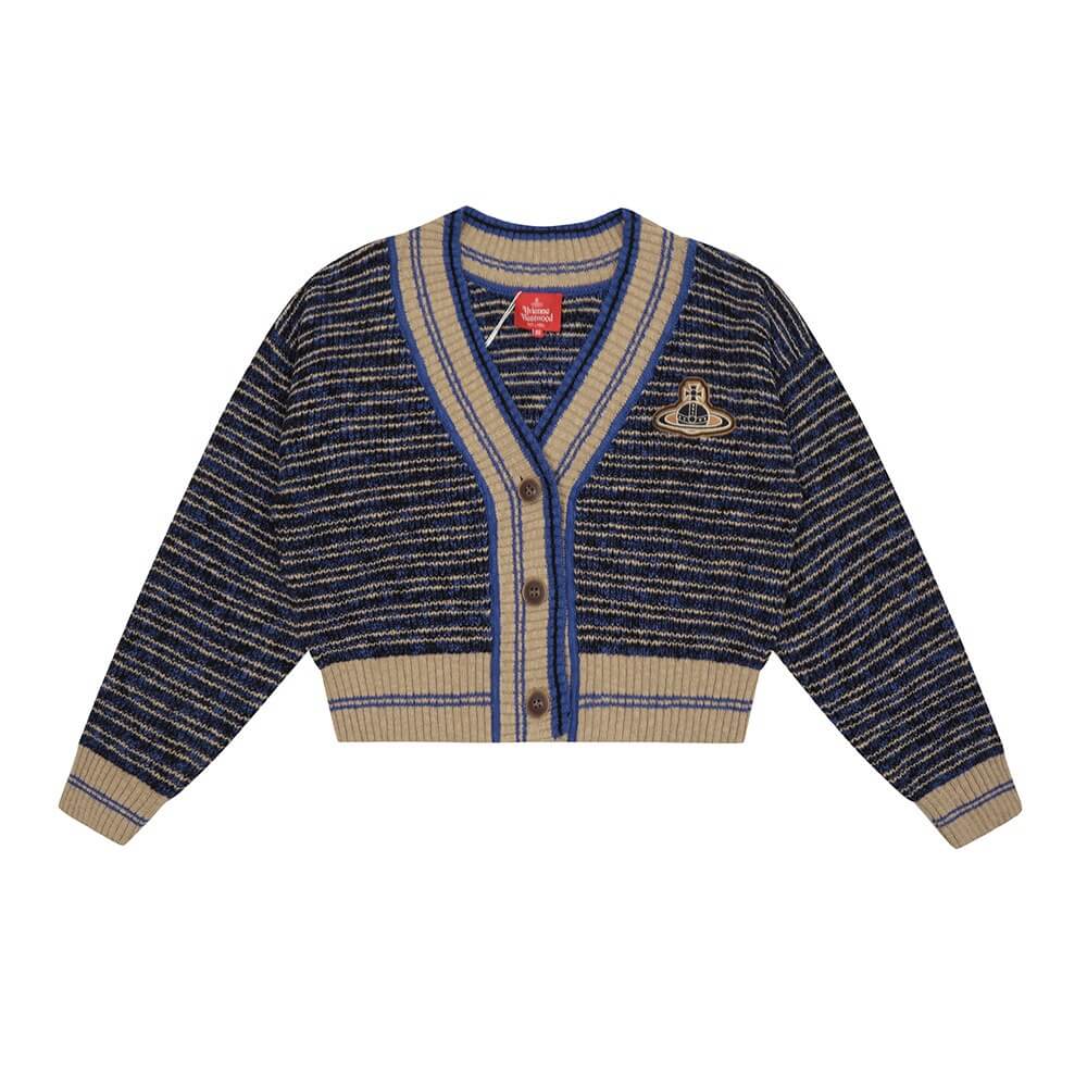 V-neck Cardigan Saturn Sweater