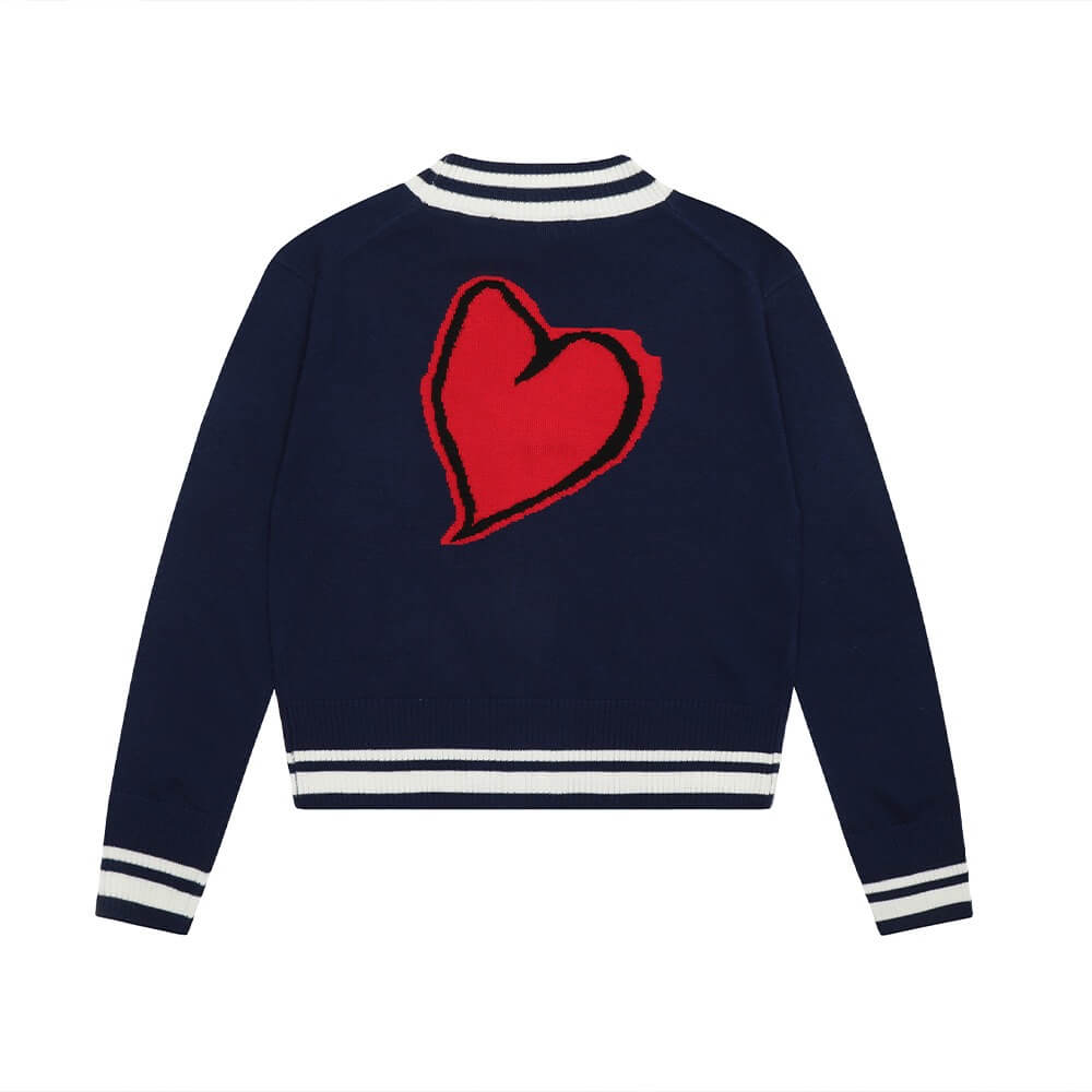 V-neck Cardigan Saturn Sweater