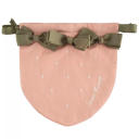 3 Bow Deep Pink Green