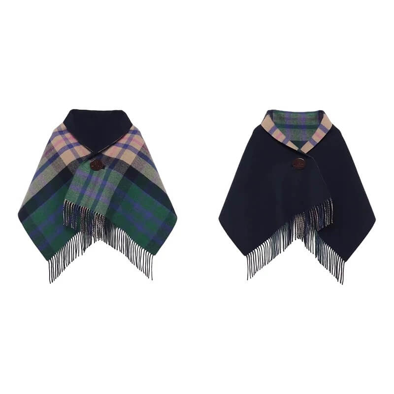 Tartan Poncho