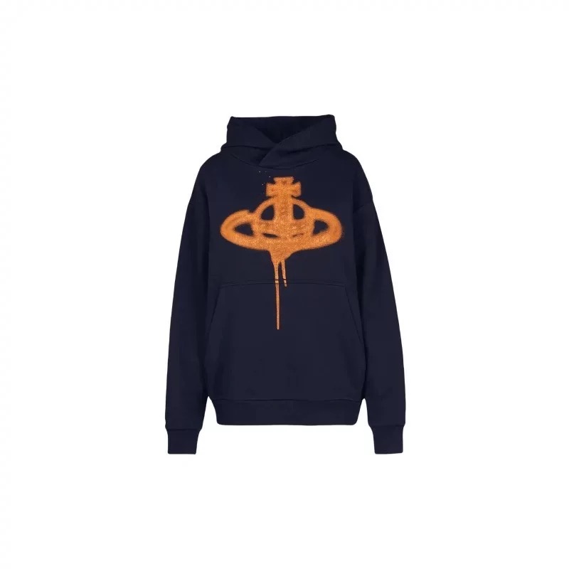 Hand Painted Saturn Hooded Sweatshirt