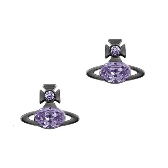 ALLIE Oval Zirconia Earrings