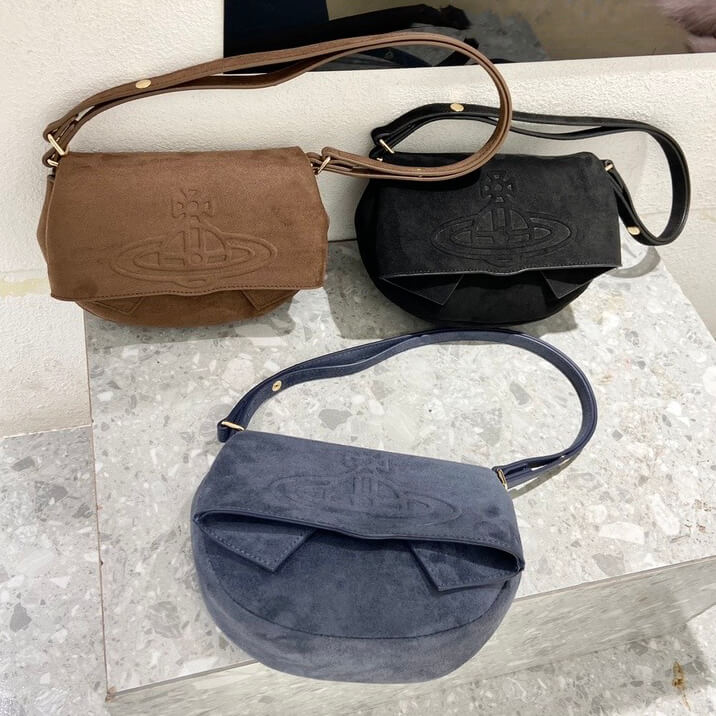 Suede Shoulder Bag