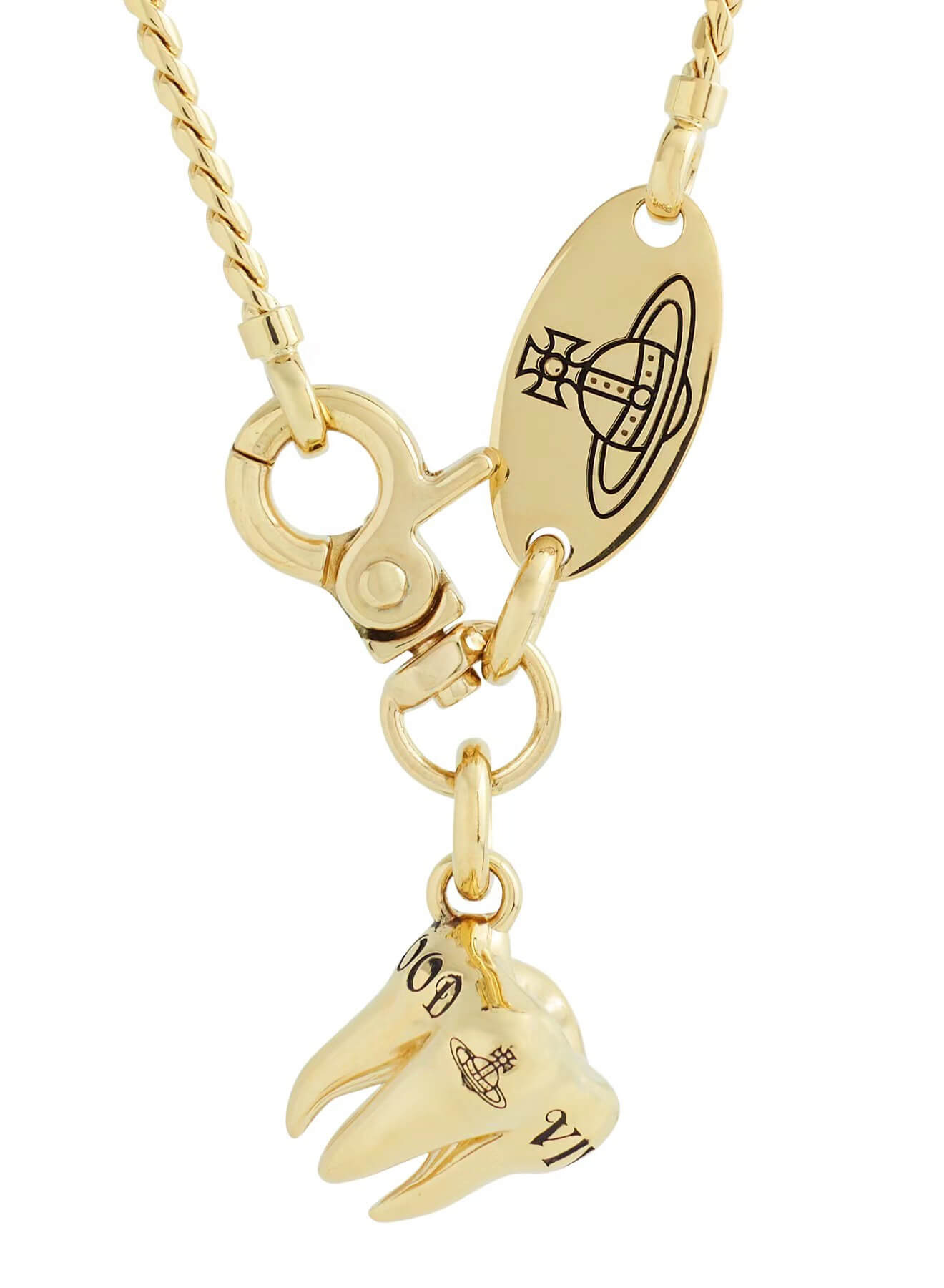 RIMA Tooth Saturn Necklace