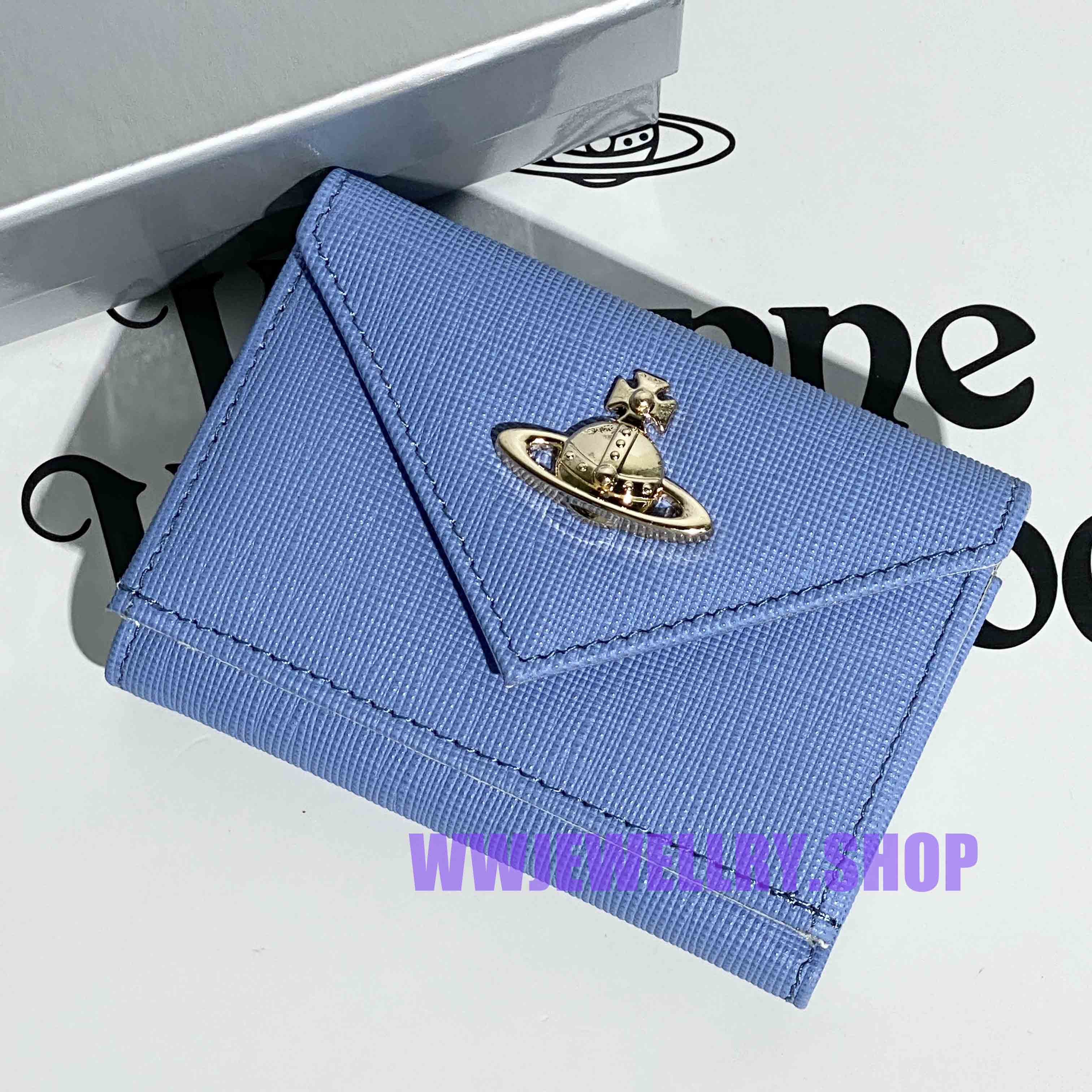 NEW-7 Colors Leather Envelope Wallet