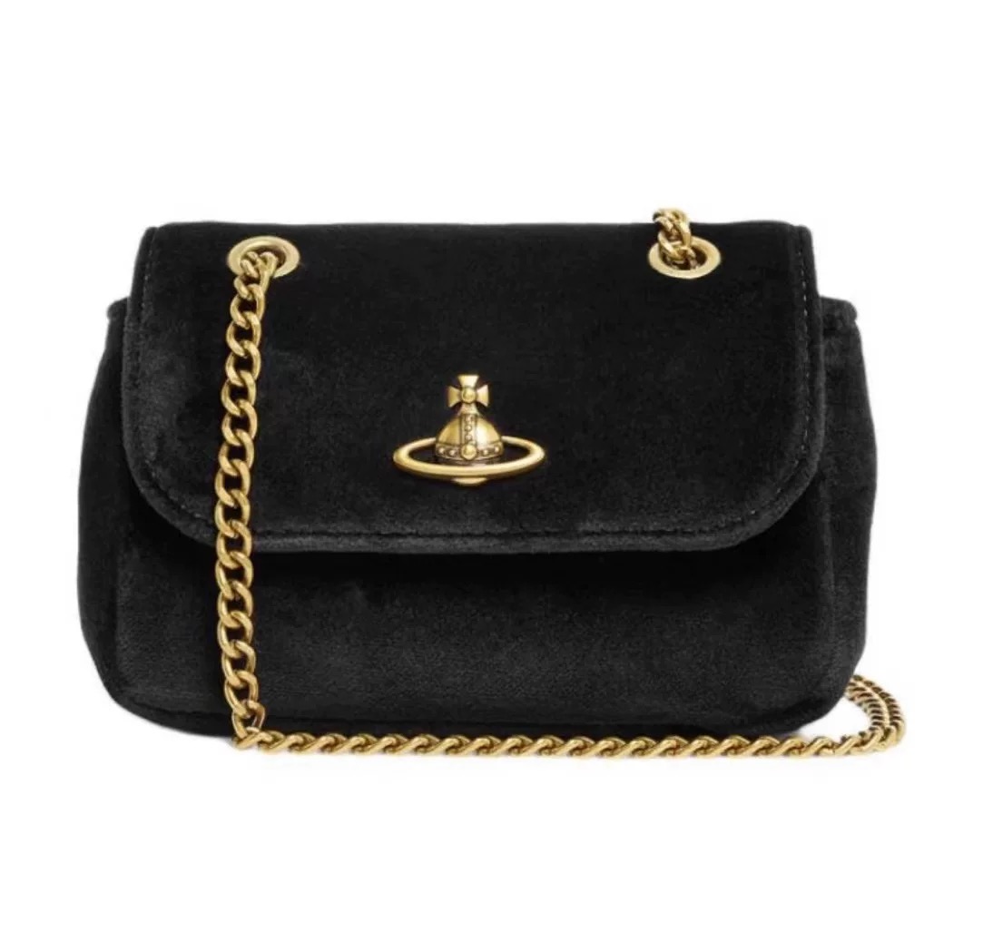 Velvet Crossbody Saturn Bag