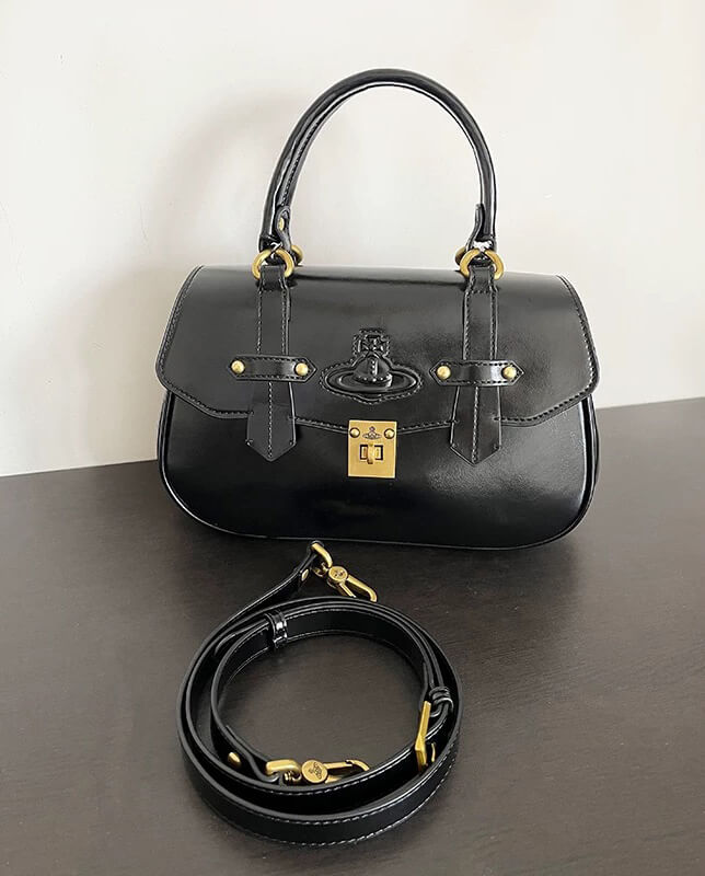 Lesley Waxed Leather Vintage Tote Bag