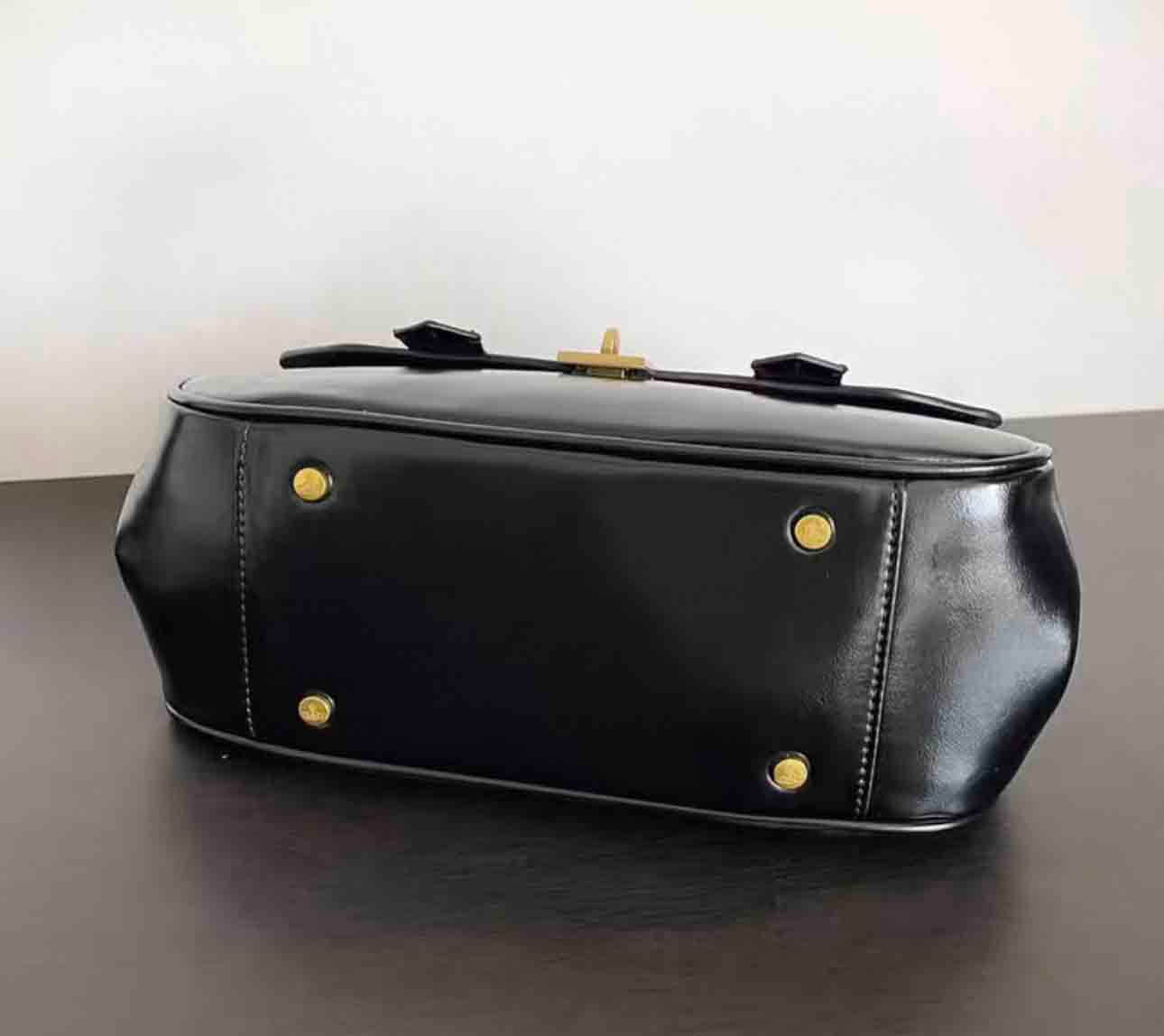 Lesley Waxed Leather Vintage Tote Bag