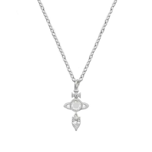 PHAEDRA Saturn Drops Necklace
