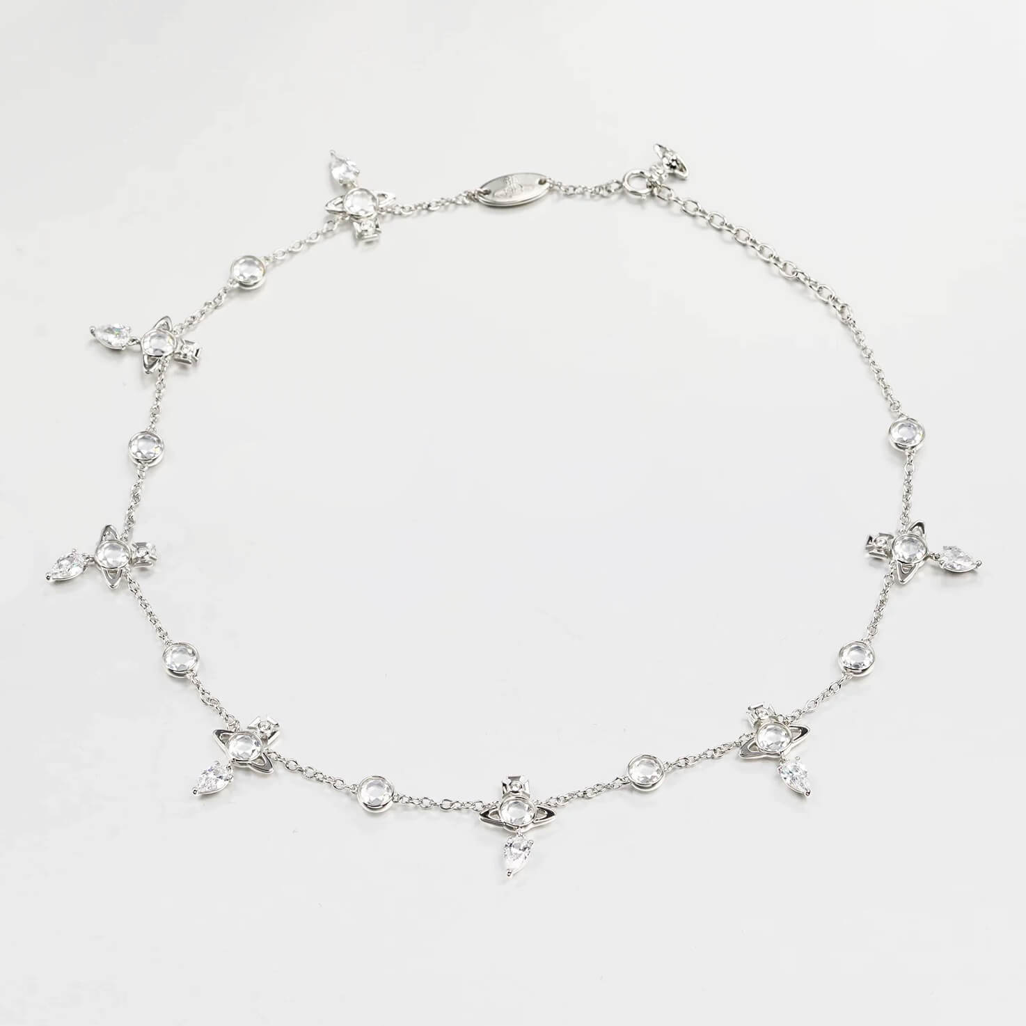 PHAEDRA Saturn Drops Necklace