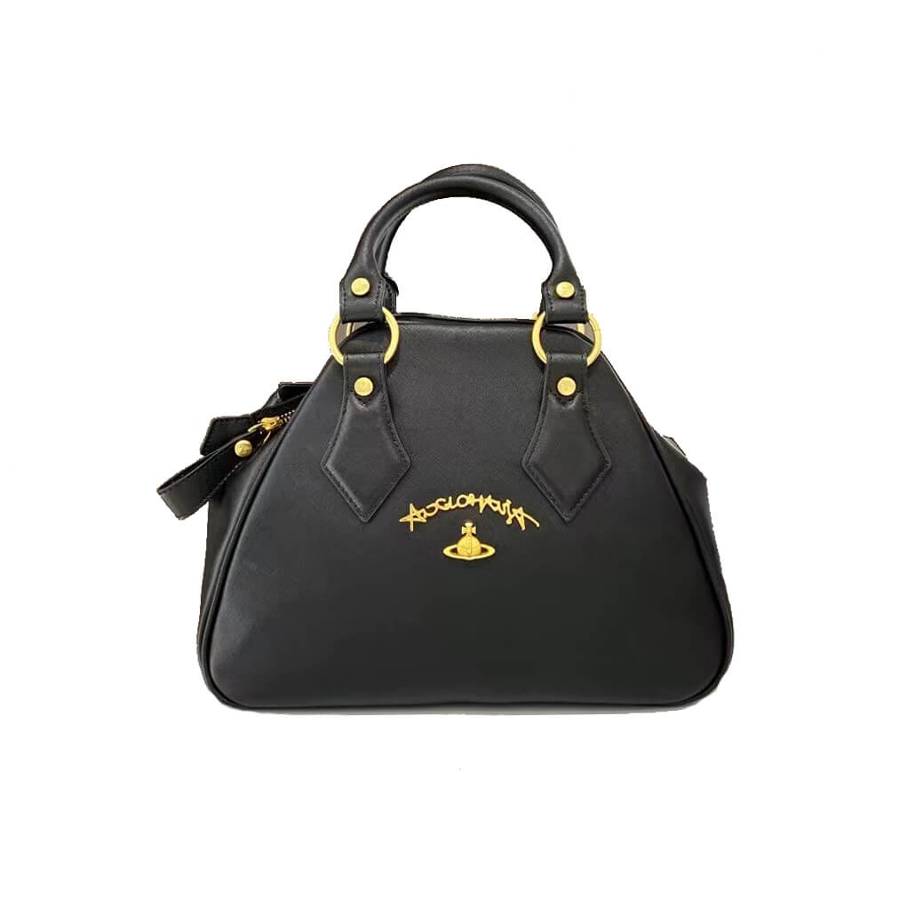 Vintage Leather Saturn Bag