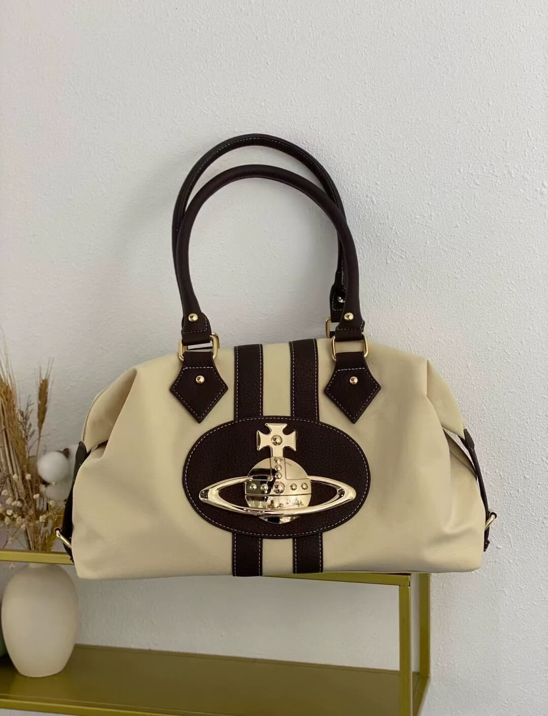 2 Colors Orb Shoulder Bag