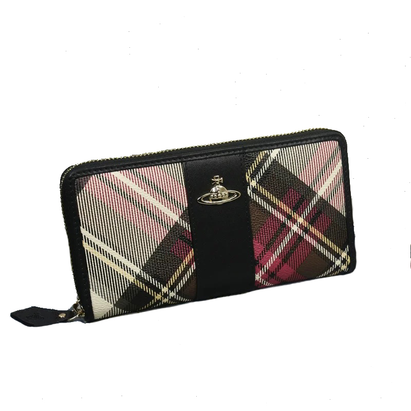 11 Colors Long Version Leather Saturn Wallet