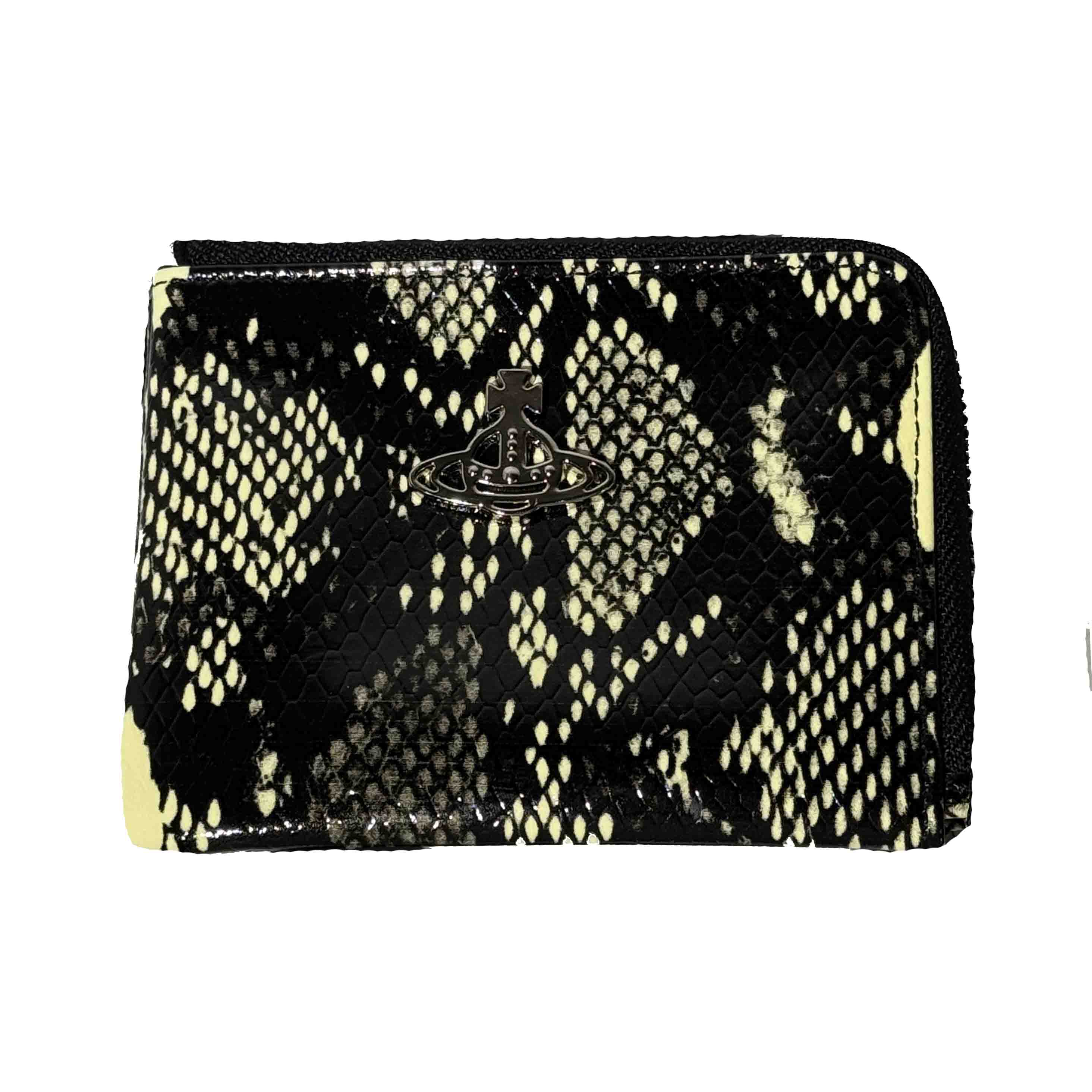 4 Colors Snake Pattern Saturn Wallet With Box