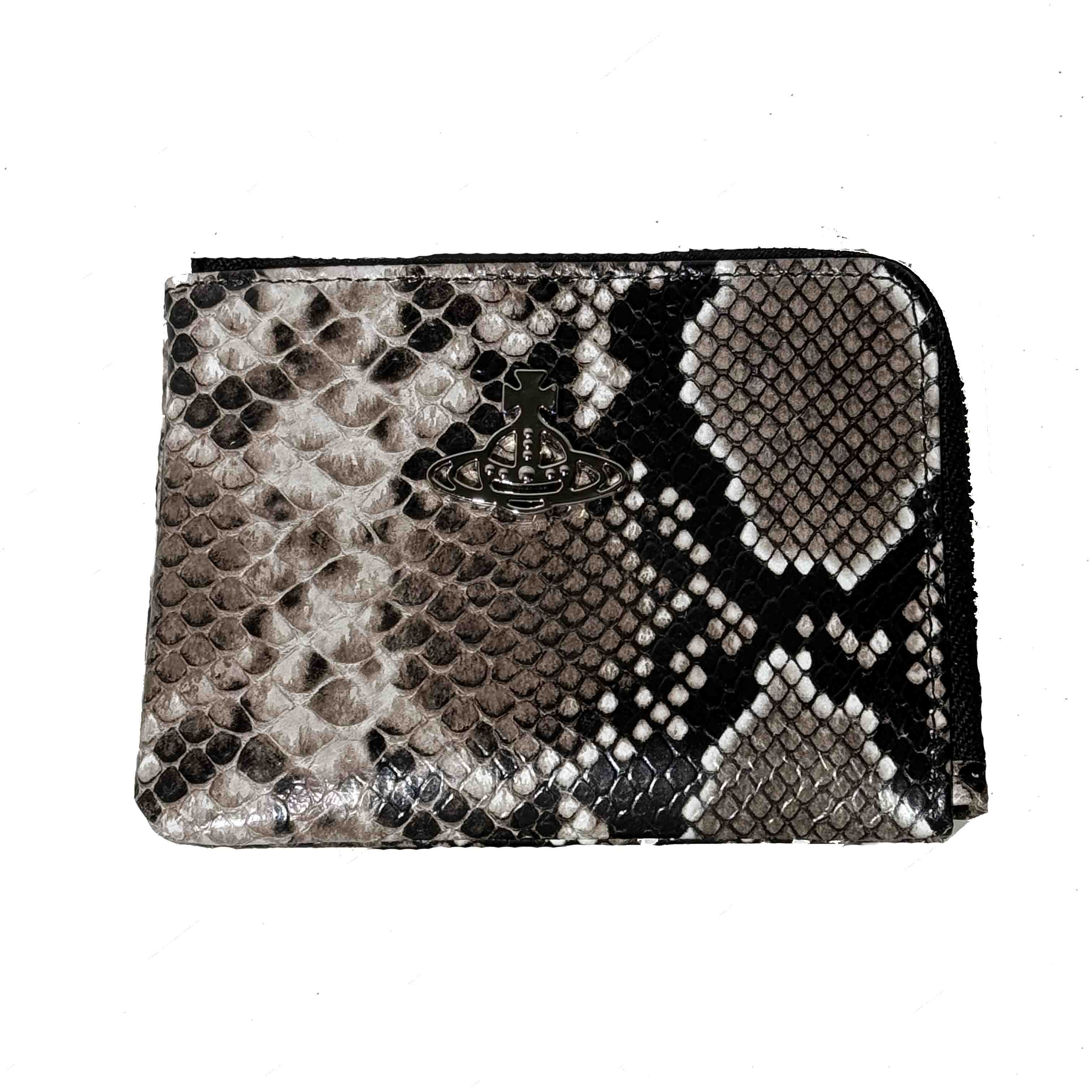 4 Colors Snake Pattern Saturn Wallet With Box