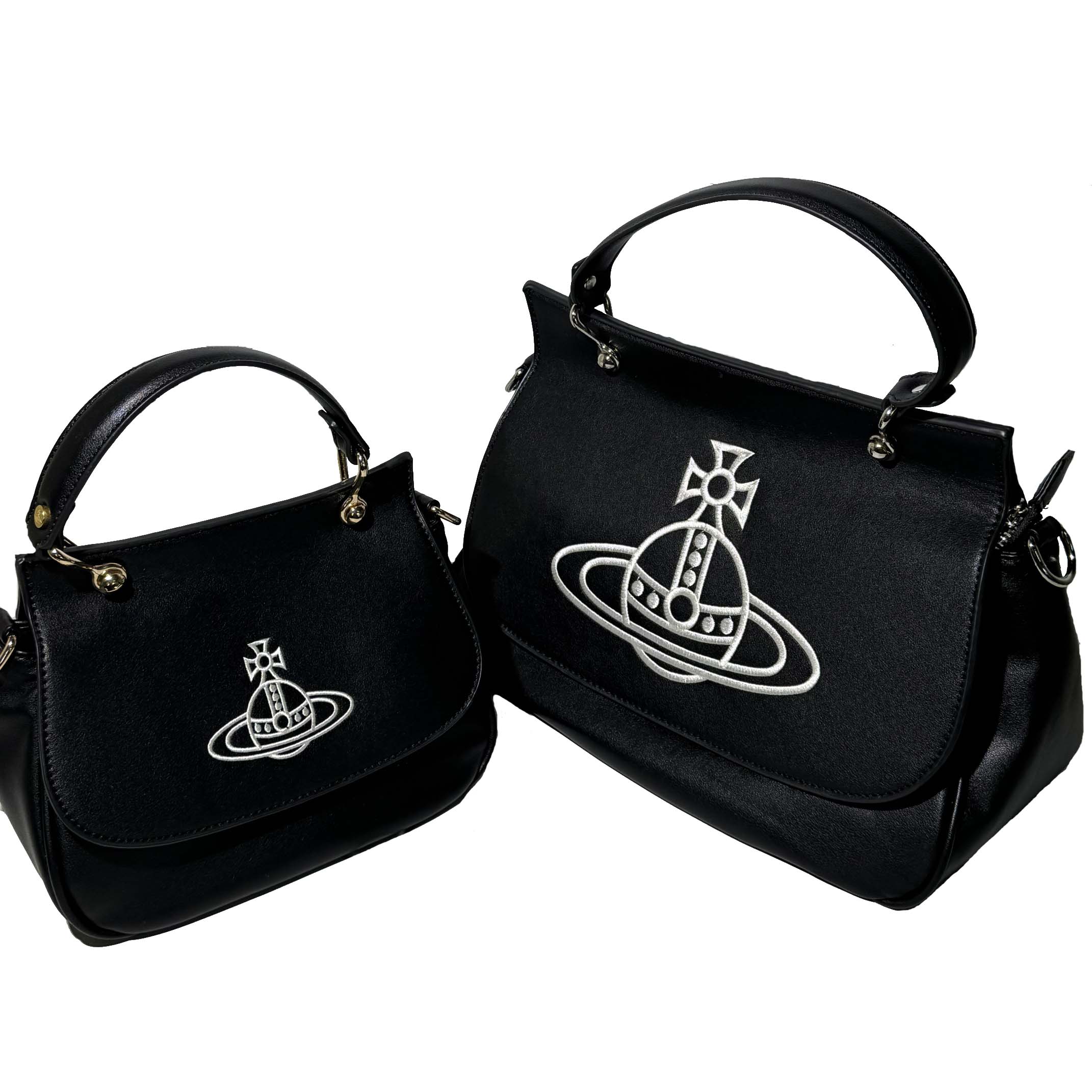 OPHELIA Leather Saturn Bag
