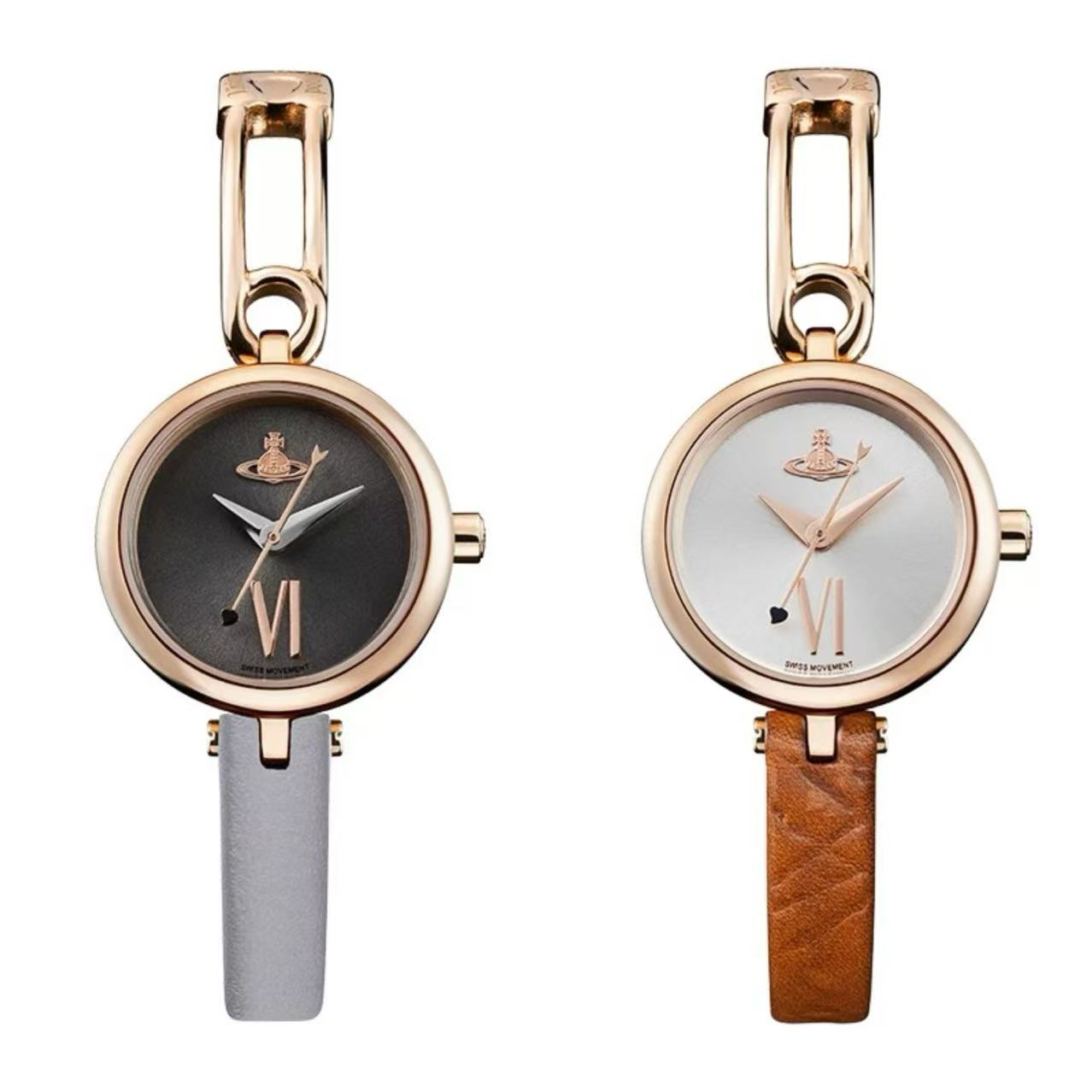 Small Dial Belt Bangle Watch