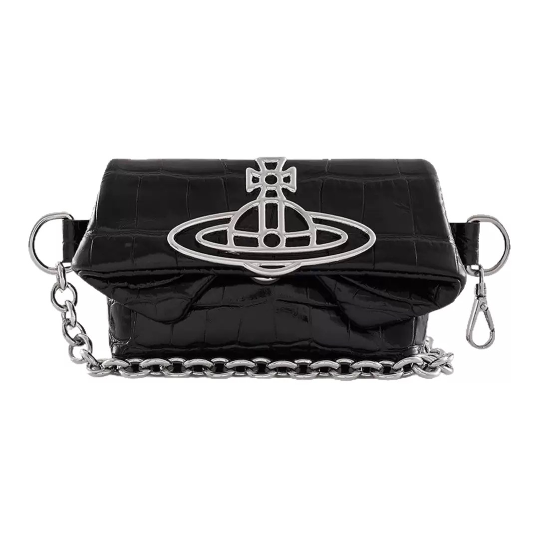 Mini Courtney Chain Saturn Bag