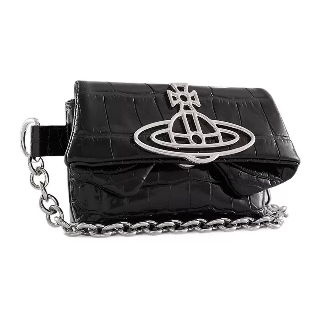 Mini Courtney Chain Saturn Bag