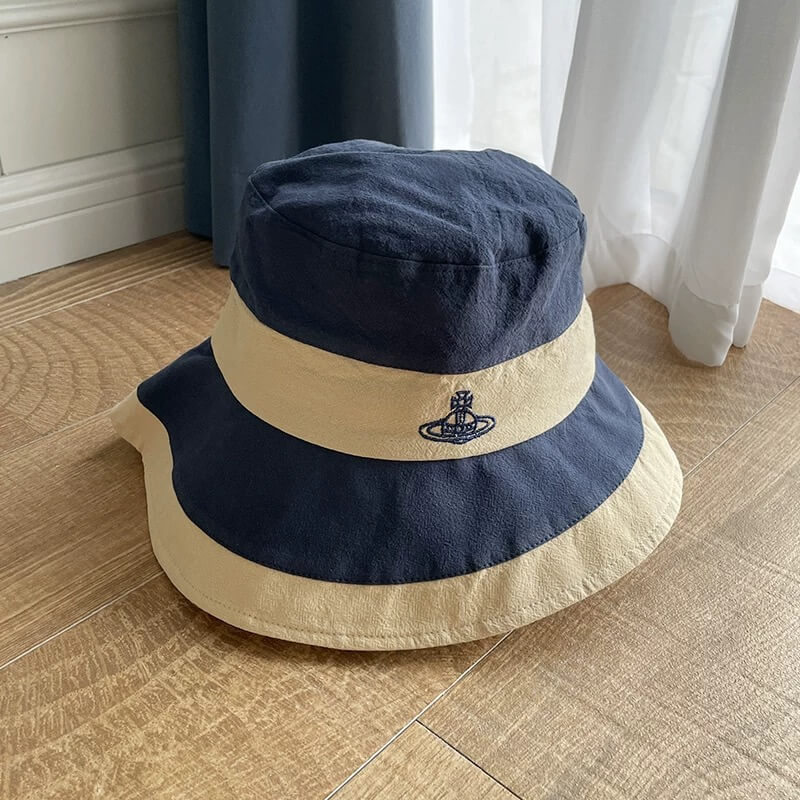 4 Colors Patchwork Saturn Hat