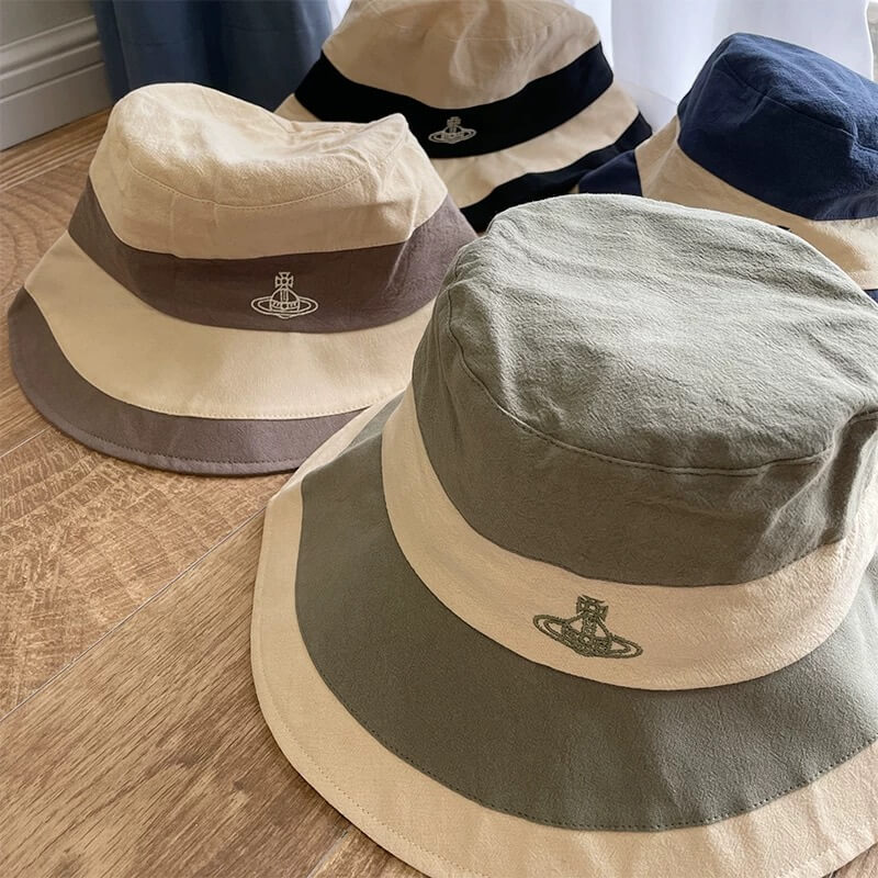 4 Colors Patchwork Saturn Hat