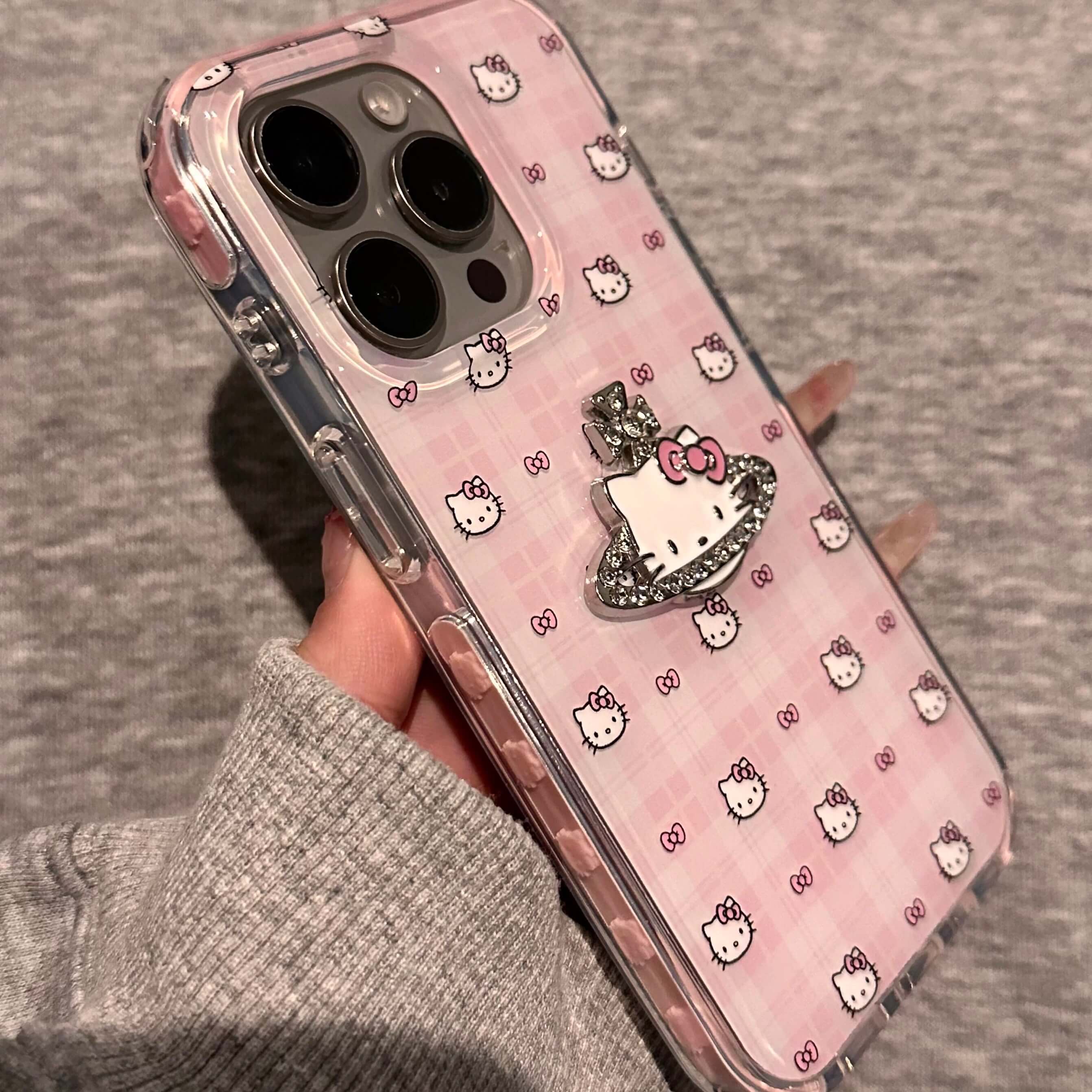 Pink HelloKitty Saturn Phone Case