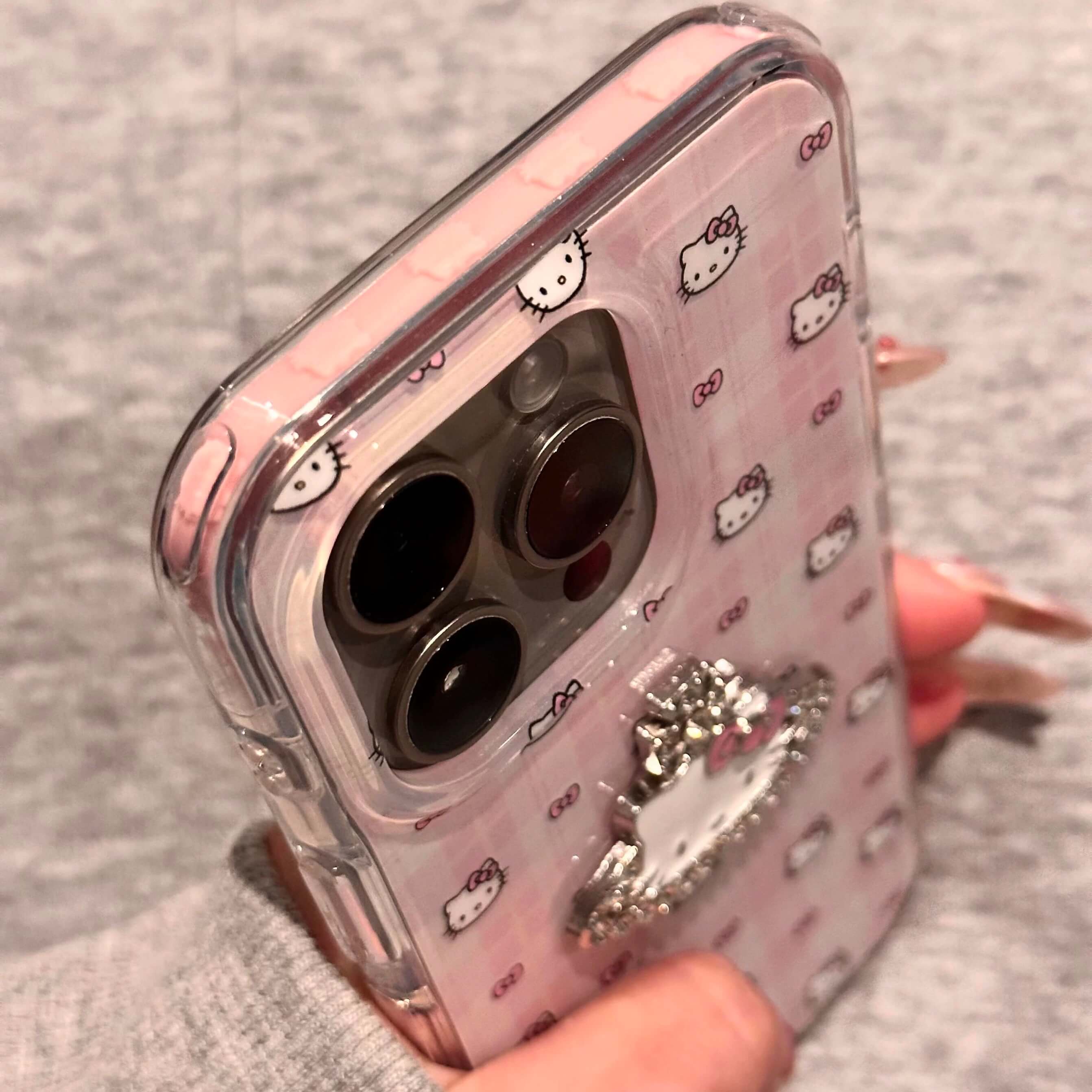 Pink HelloKitty Saturn Phone Case