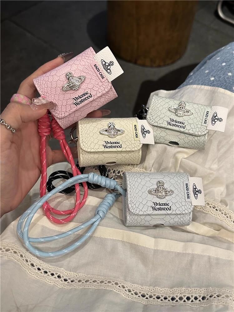 4 Colors Saturn Airpods Case