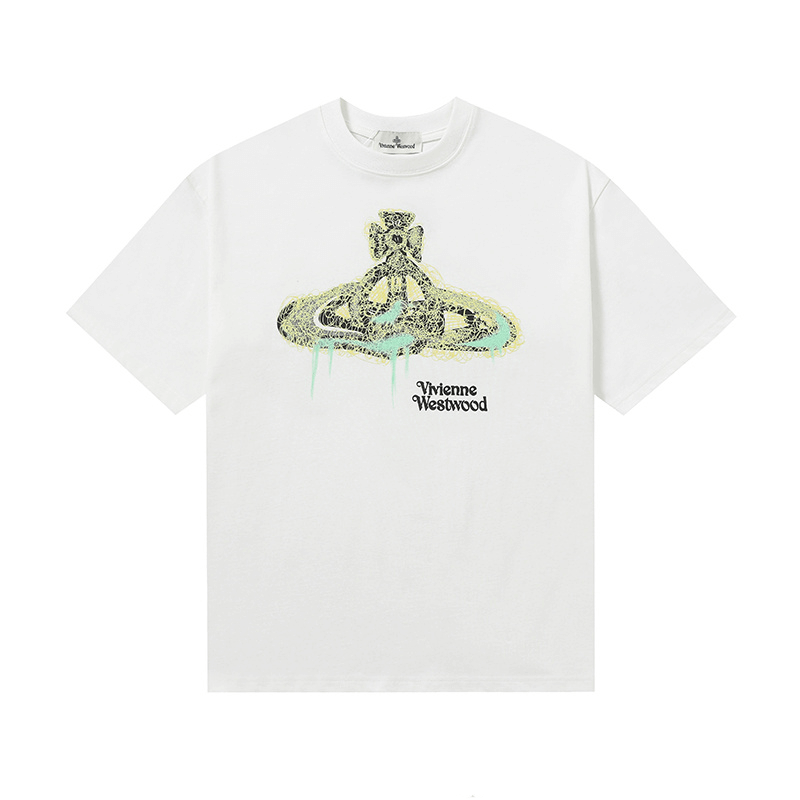 3 Colors Scrawl Saturn T-shirt