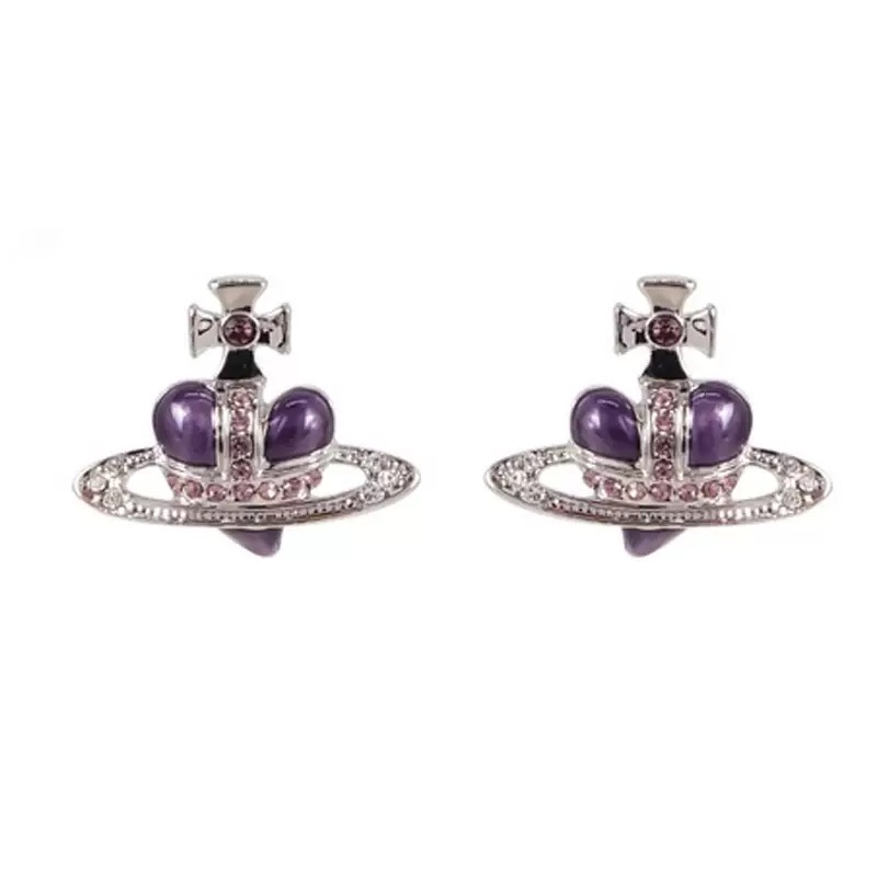 12 Colors Love Baked Lacquered Earrings