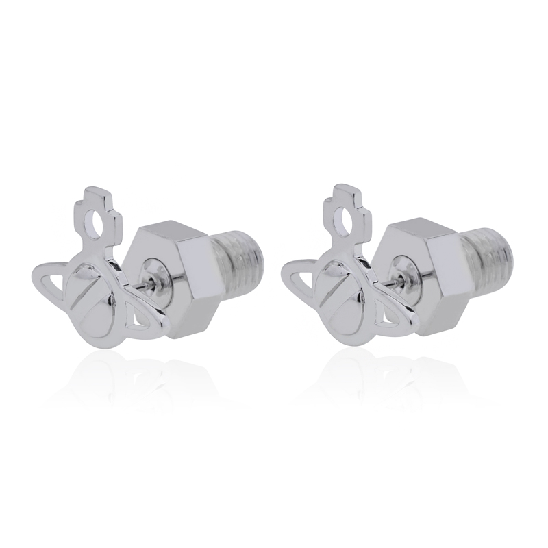 3 Colors Screws Earrings