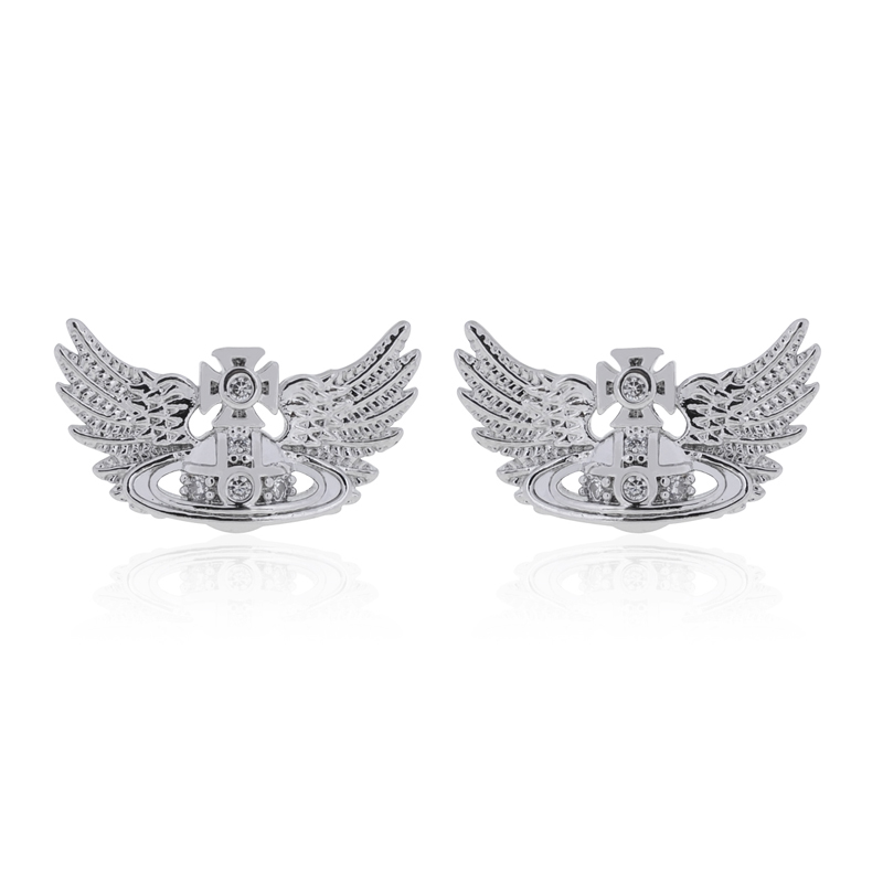 Wings Saturn Earrings