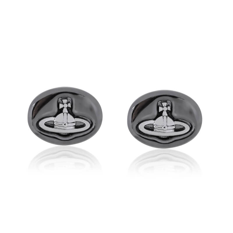 5 Colors Button Saturn Earrings