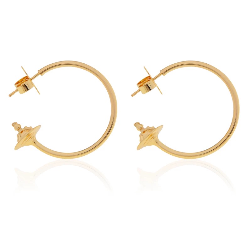 4 Colors Medium Earrings With Orb