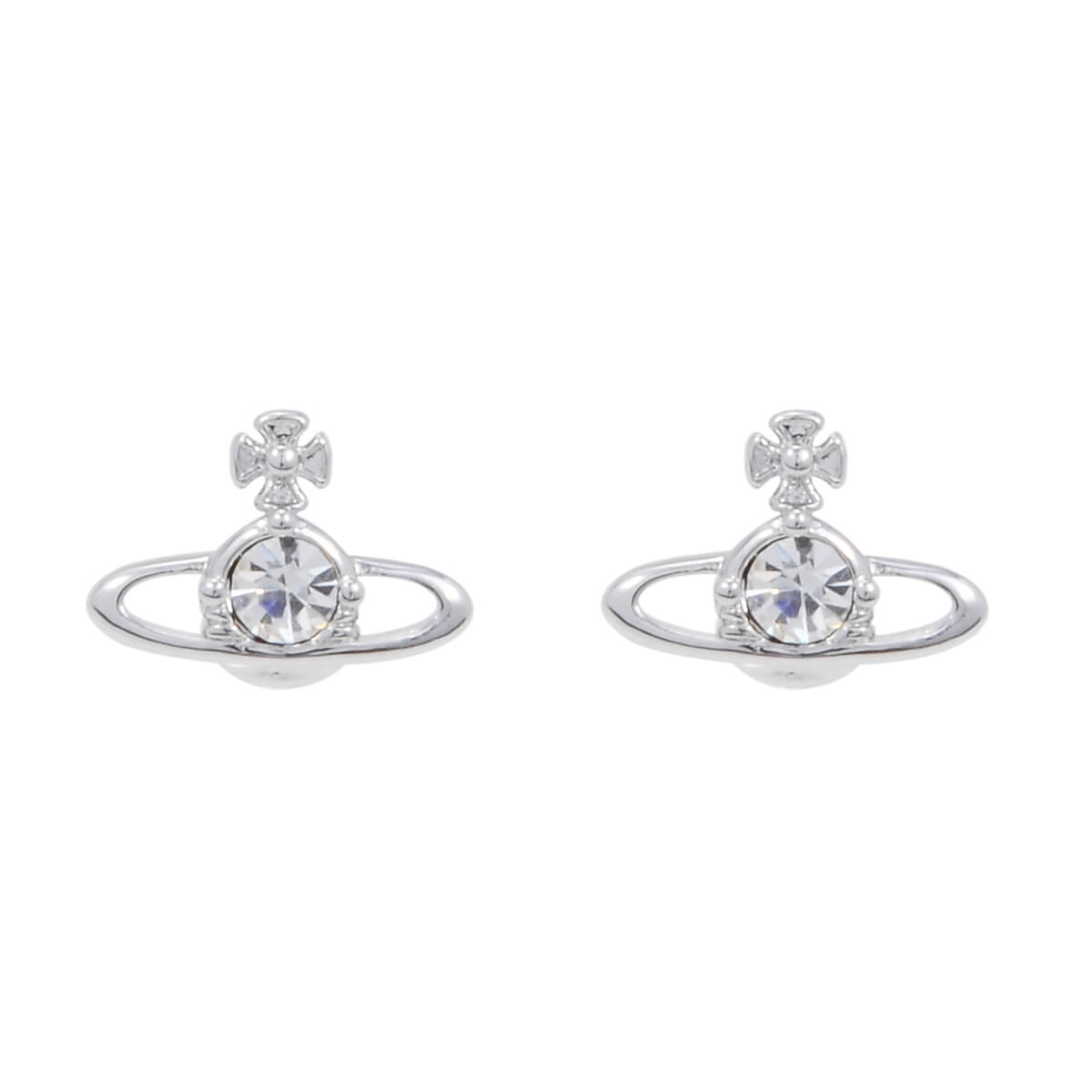 6 Colors Mini Diamond Saturn Earrings