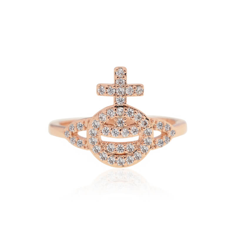 3 Colors CALLIOPE Line Zirconia Ring