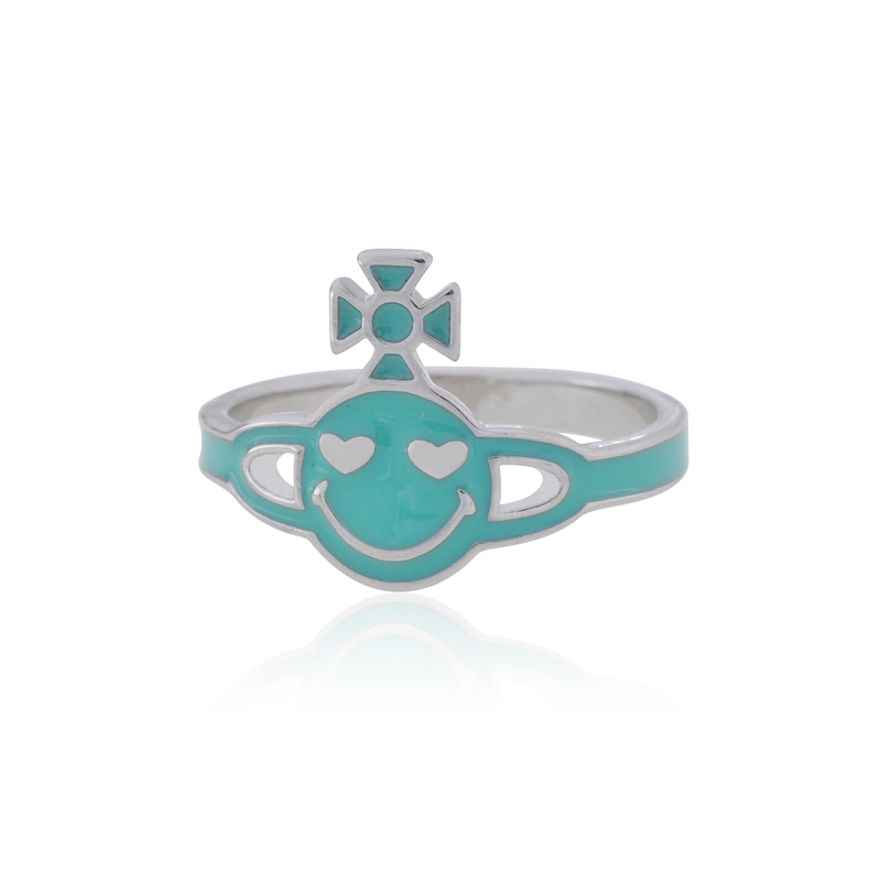 4 Colors Smile Saturn Ring