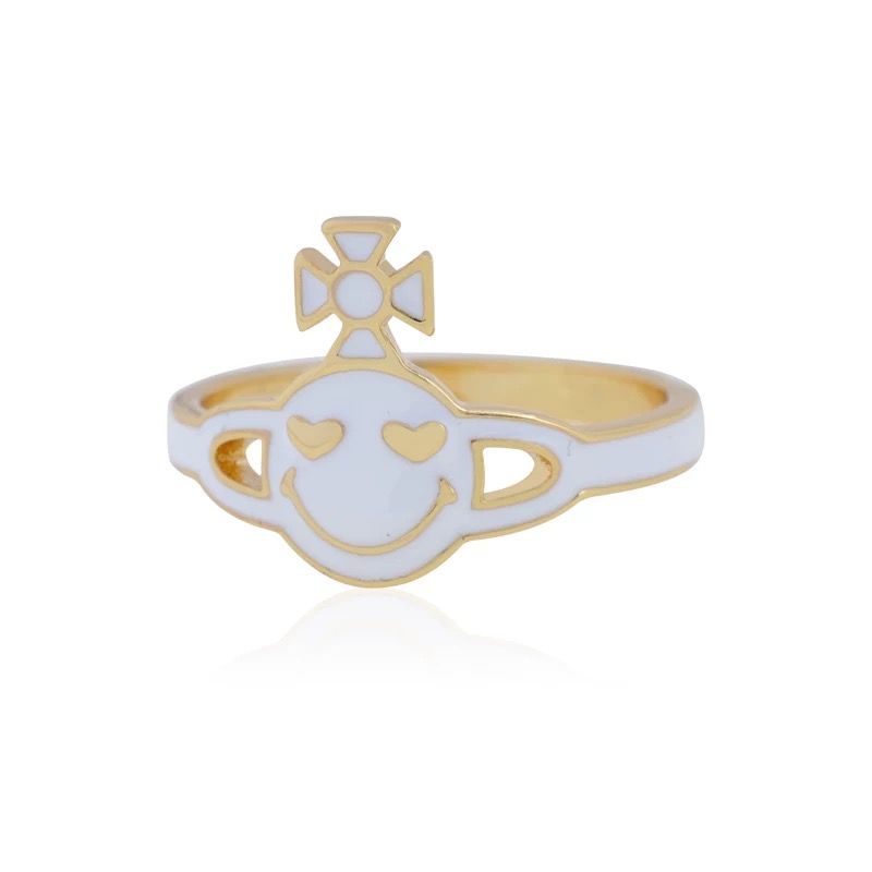 4 Colors Smile Saturn Ring